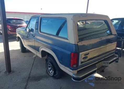 1986 Ford Bronco U100 z USA, uszkodzony, nr VIN 1FMDU15N6GLA59011